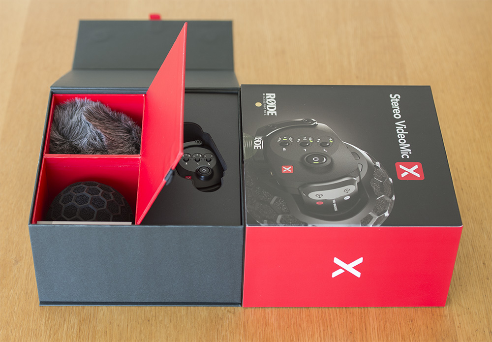 RODE Stereo VideoMic X 開封